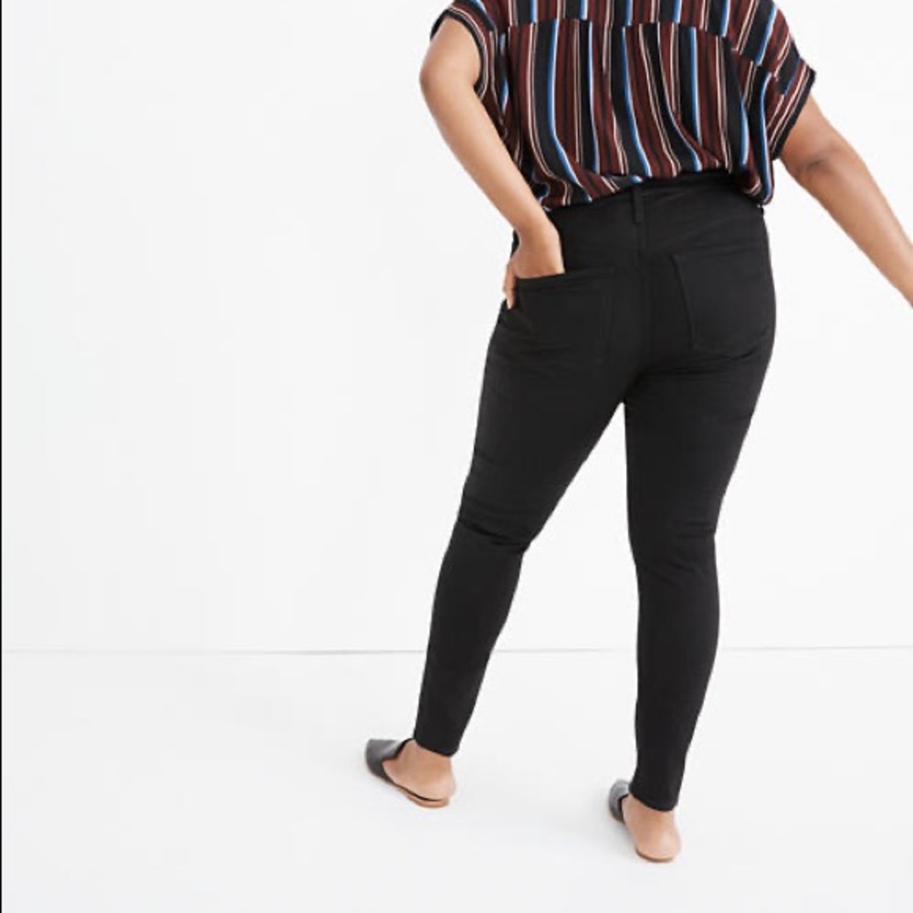 brand new madewell curvy high-rise skinny jeans